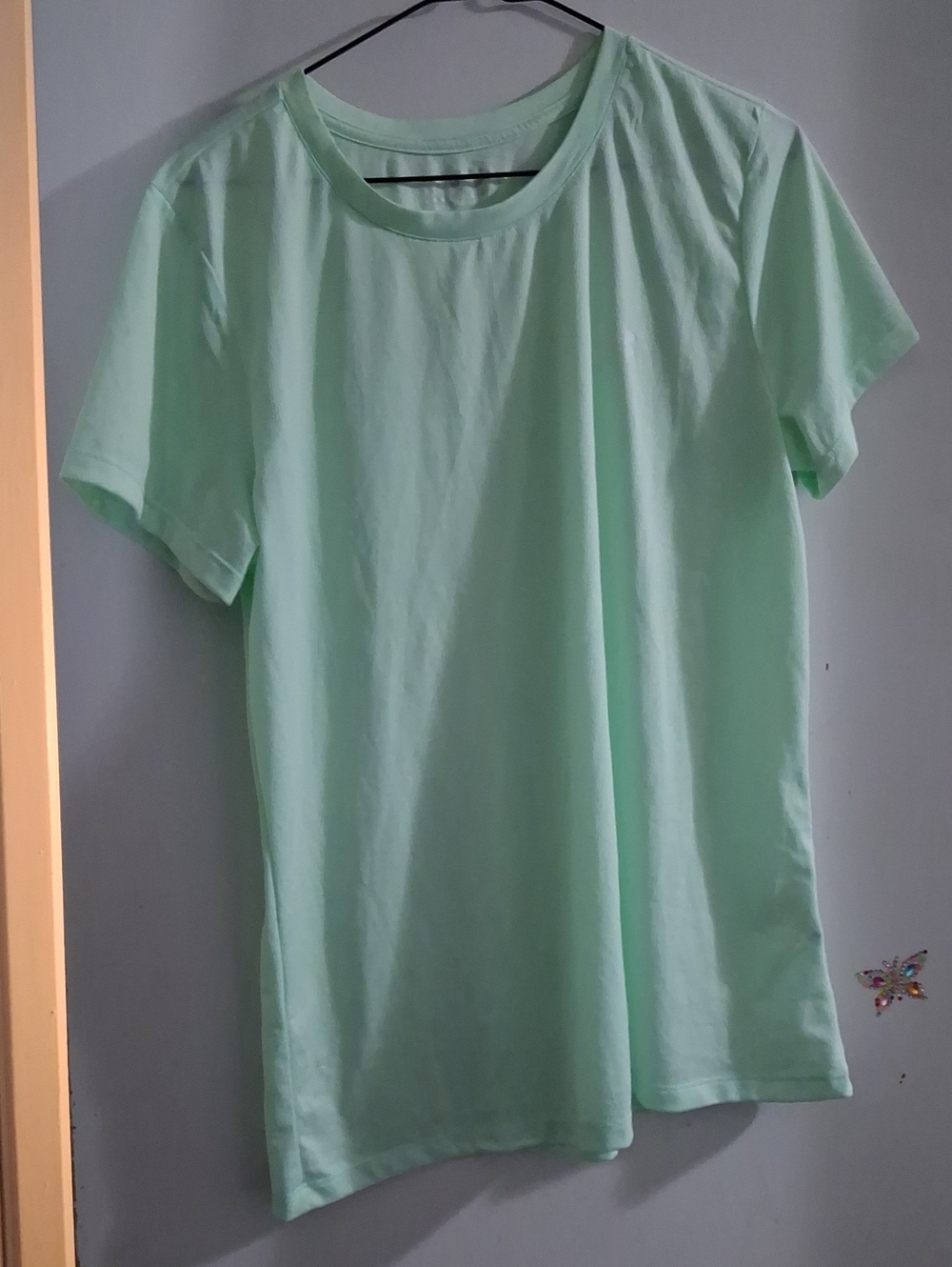 Under Armour Women's Mint Short Sleeve Crew Tee Sz. Medium